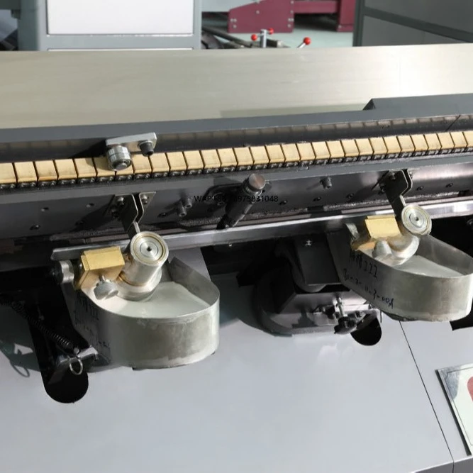 Book Back Gluing and Binding Machine Glue bound notebook machine