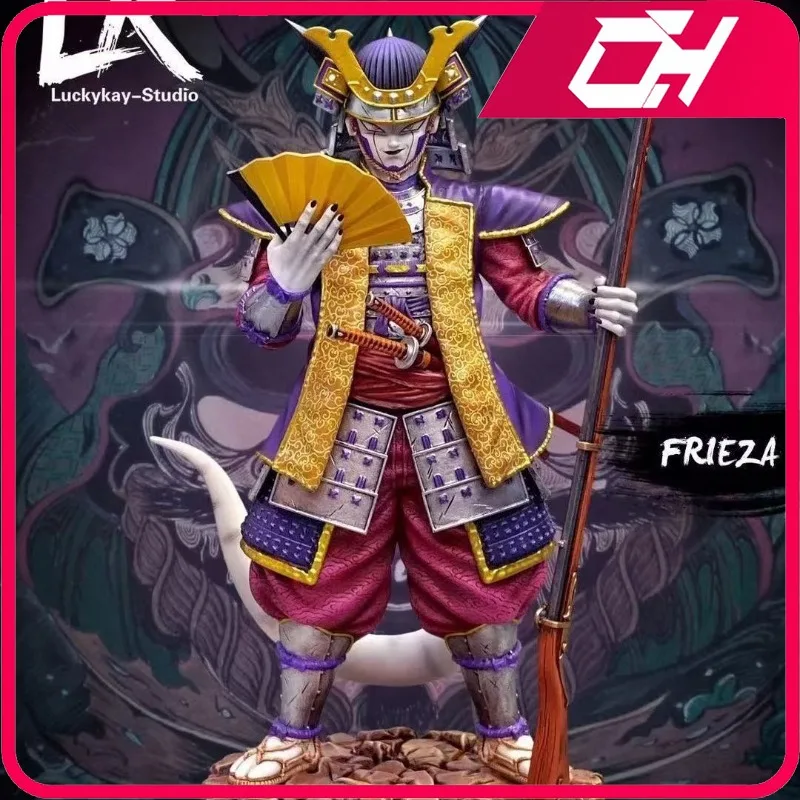 

Dragon Ball Samurai Series Peach Blossom Sun Goku Grand General Frieza Модель куклы ручной работы Японские комиксы Аниме Фигурка Статуя