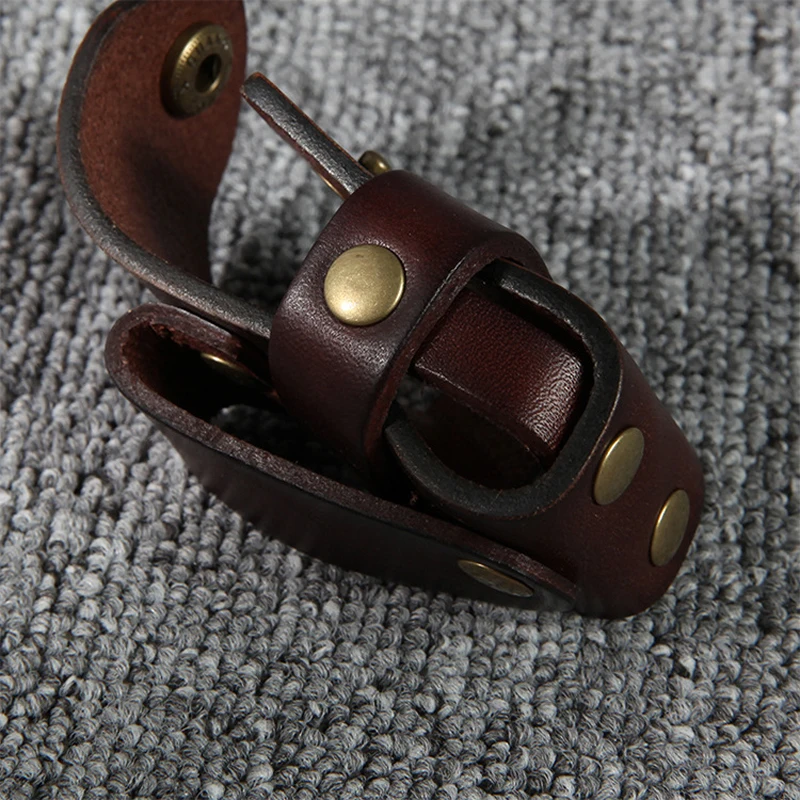 Hand Sewn Leather Portable Lighter Storage Box For Zippo Zorro Lighter