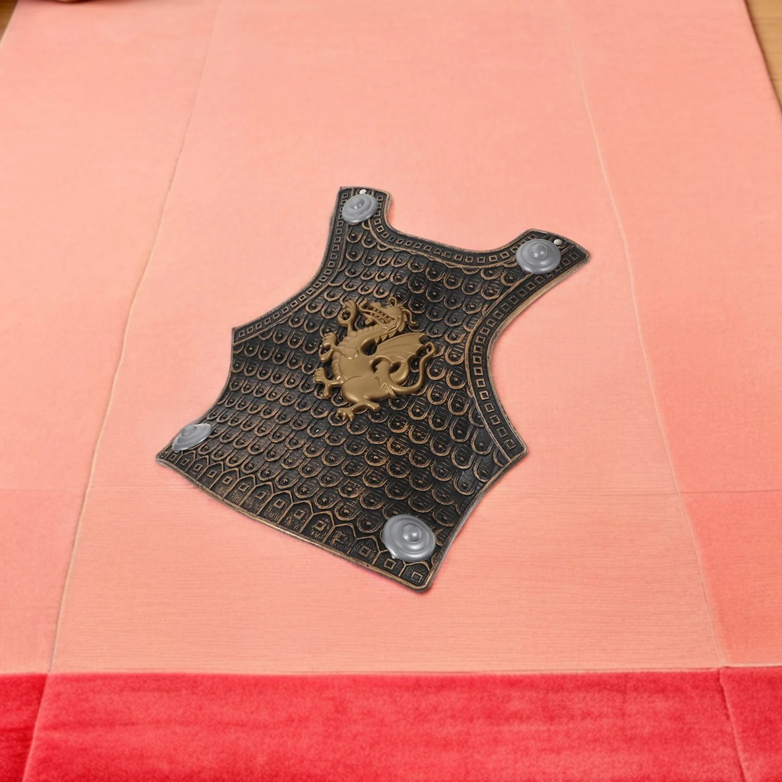 

2Pcs Roman Soldier Armour Plastic Medieval Knight Dress Up Party Halloween Army Role Play Set Costume Armor