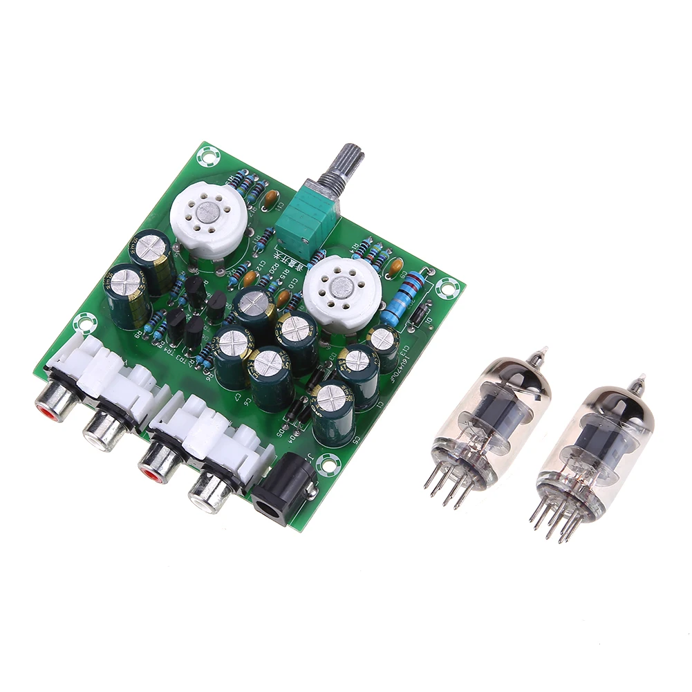 HiFi Tube Amplifier Kit Stereo Electronic Tube Preamplifier Board Amplifier Module Bile Amp Effect Parts