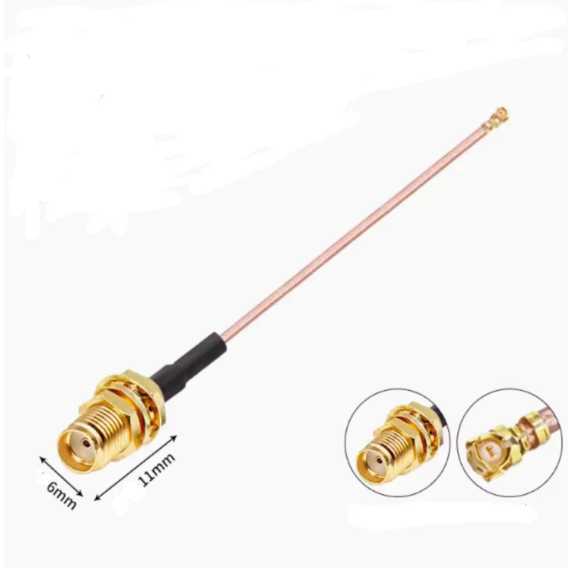 20CM long SMA female to IPEX 1/2/3/4/5 multi-head adapter cable 3G 4G WIFI antenna welding board module RF RG178 extension cable