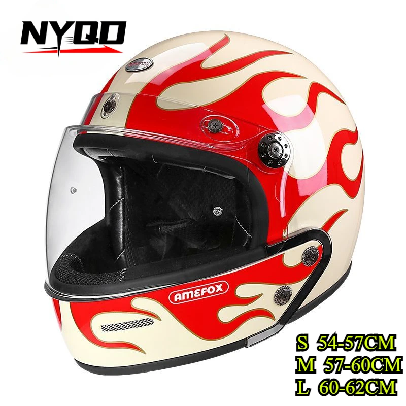 DOT/3C Dual Certified Retro Helmet Men's and Women's Motorcycle Personalized Combination Half Helmet All Season Cruise Pedal