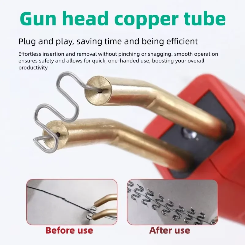 4 In 1 Hot Staple Gun Plastic Welder Repair Kit With Assorted Staples For Car Bumper Kayak Broken Plastic Parts Welding Fix