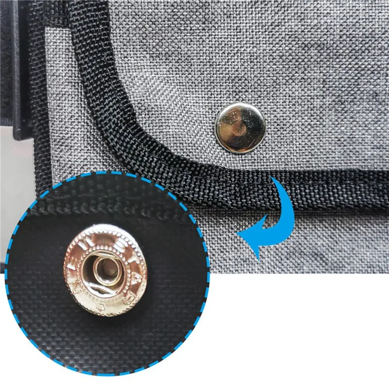 Wheelchair Armrest Side Storage Bag Hanging Bag Portable Pocket Suitable For Most Walking Wheel And Mobile Equipment Accessories