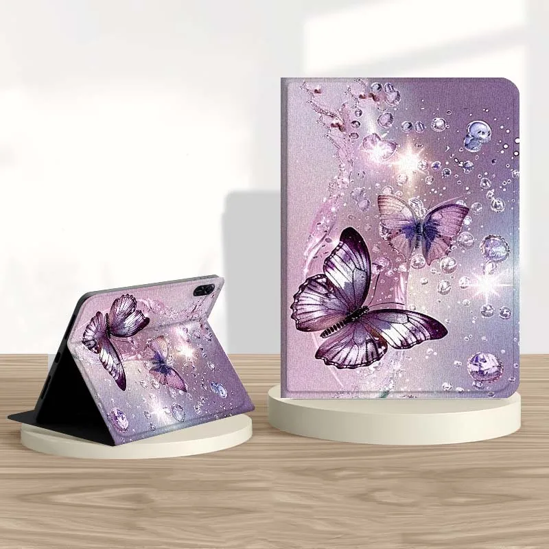 Butterfly design pattern Tablet Case For Honor Tab Pad 6 7 8 9 X8 V7 V8 X9 13 X8a X9a Pro 10 Magic GT GT2 10.1 13.3 Inch