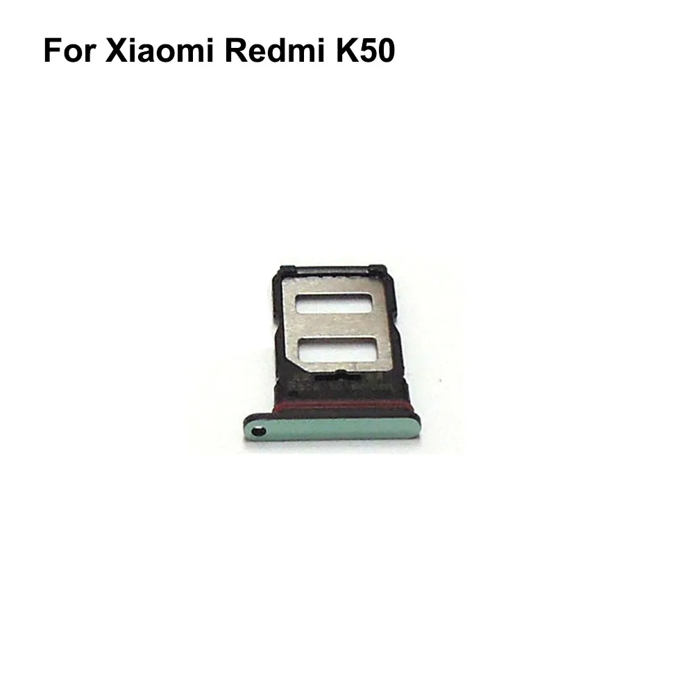 For Xiaomi Redmi K50 Sim Card Adapter High Quality For Xiaomi Redmi K 50 Sim Card Holder Adaptor Replacement Parts