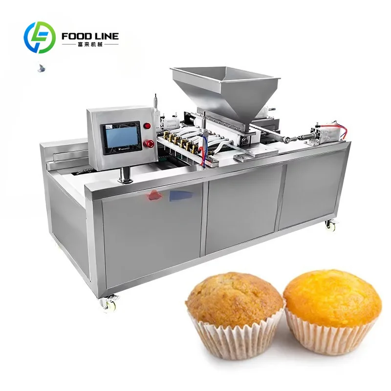 High quality minute cake filling cake machine sponge cake production line
