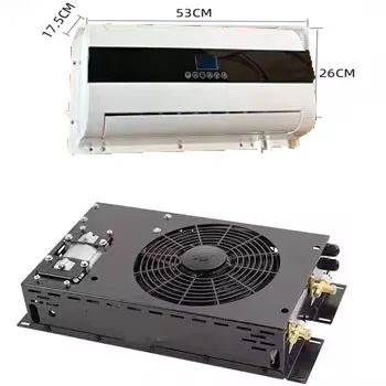 New Style electric RV Air Conditioner Air Conditioning System 12V 24V  Truck Parking Air Conditioner