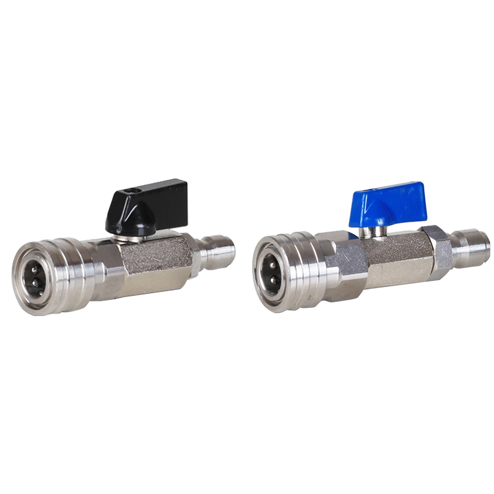 High Pressure Washer Ball Valve Kit with 3/8 Or 1/4 Inch Quick Connector Quick Connect Ball Valve for High Pressure Wash Machine