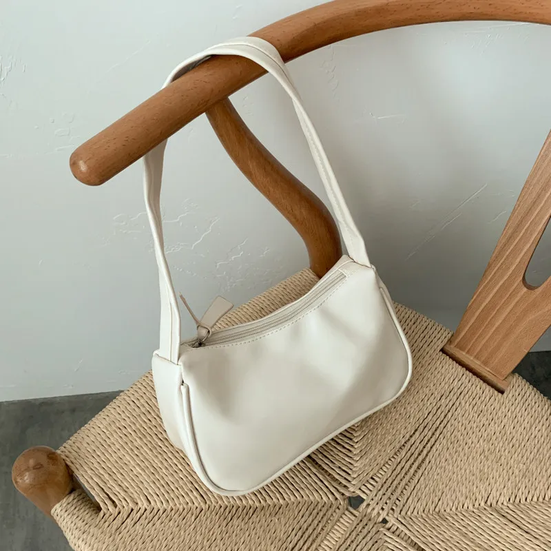 

Новые ретро-сумки из мягкой искусственной кожи для женщин, повседневные однотонные маленькие сумки через плечо с верхней ручкой для дам