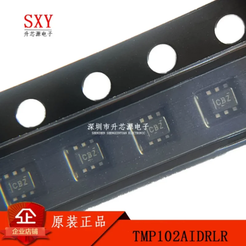 Brand new original TMP102AIDRLR/T silk screen CBZ patch SOT-563 digital temperature sensor