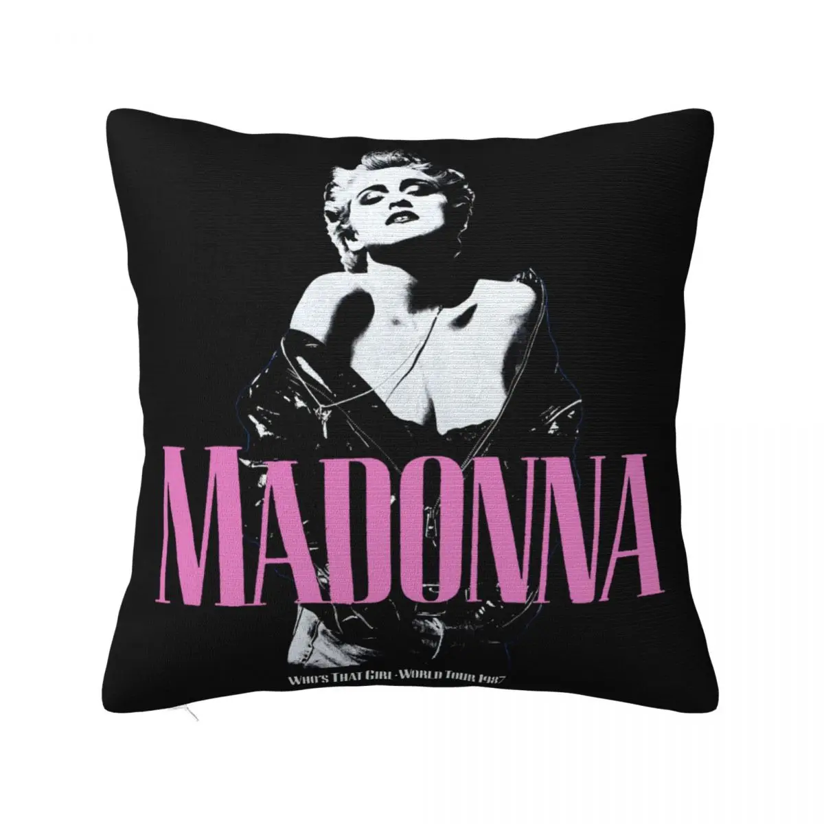 1987 Madonna Who S That Girl World Tour Men Funny S M L 234Xl P692 Funny Creative Kawaii Man Novelty Pillow Case