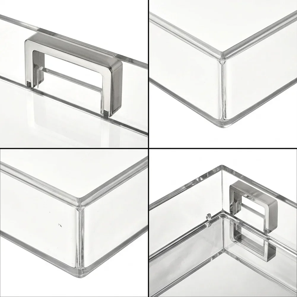 Clear Turntable Dust Cover 35x33x5cm For LP60 Record Player Protective Shielding Case Audio Equipment Accessories