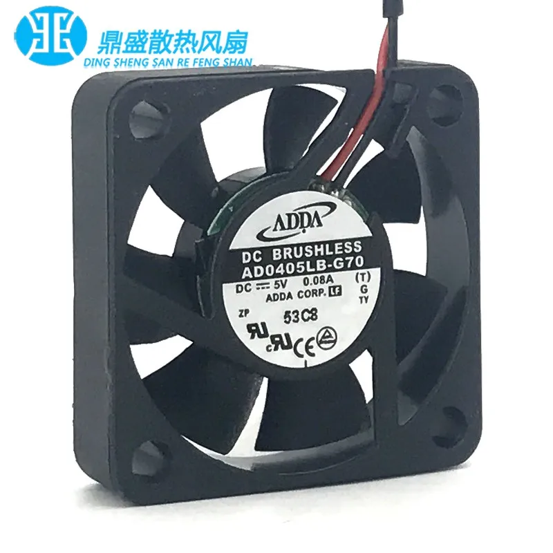 1pcs * AD0405LB-G70 ORIGINAL NEW COOLING FAN 5V 0.08A 4010 40*40*10mm RADIATOR