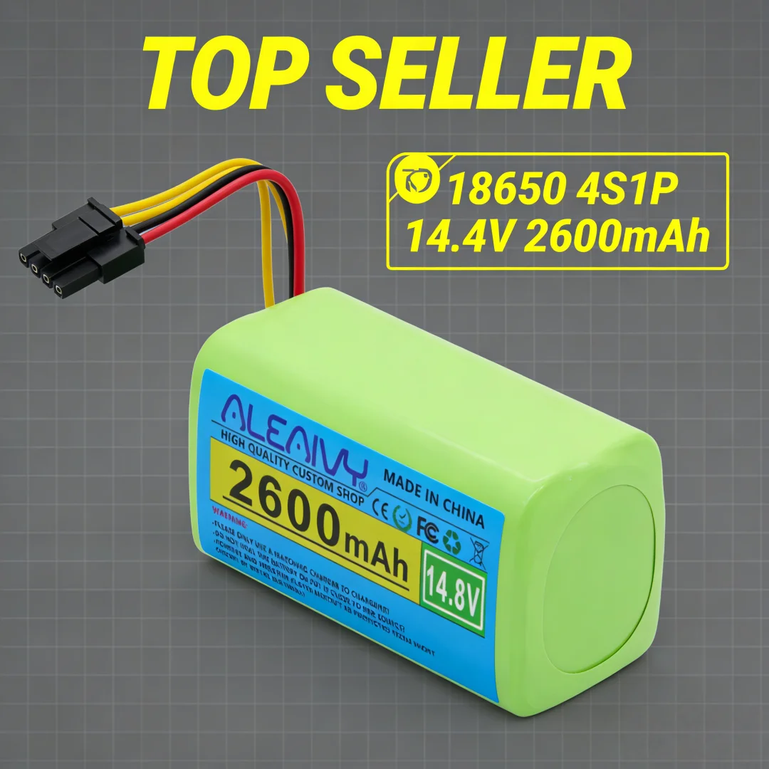 

14,4 В 3500 мАч 4S1P 18650 Замена аккумулятора для пылесоса Conga 1290 1390 1490 1590 Proscenic Cocoa Smart 780T 790T