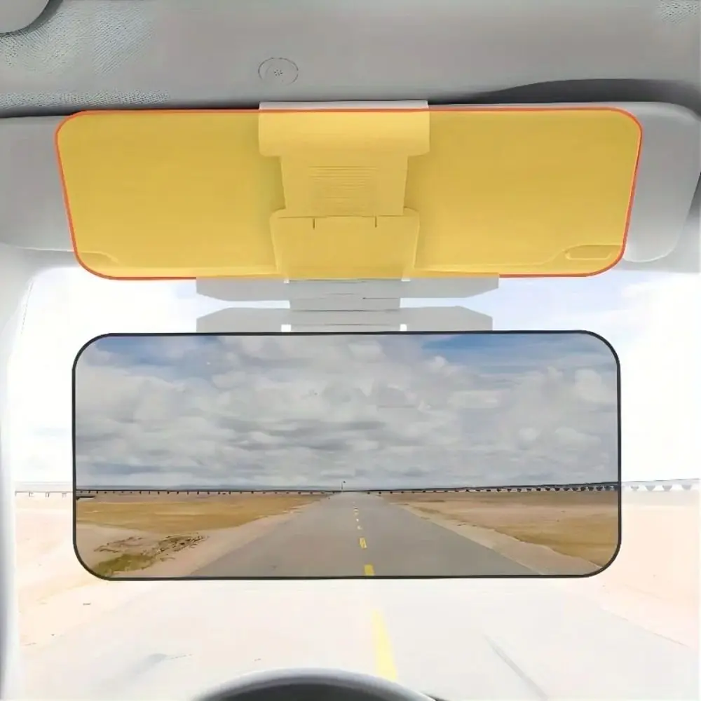 

2 in 1 Driver Goggles Anti Strong Light PVC Car Visor Goggles Universal Retractable Anti-glare Baffle For Day and Night