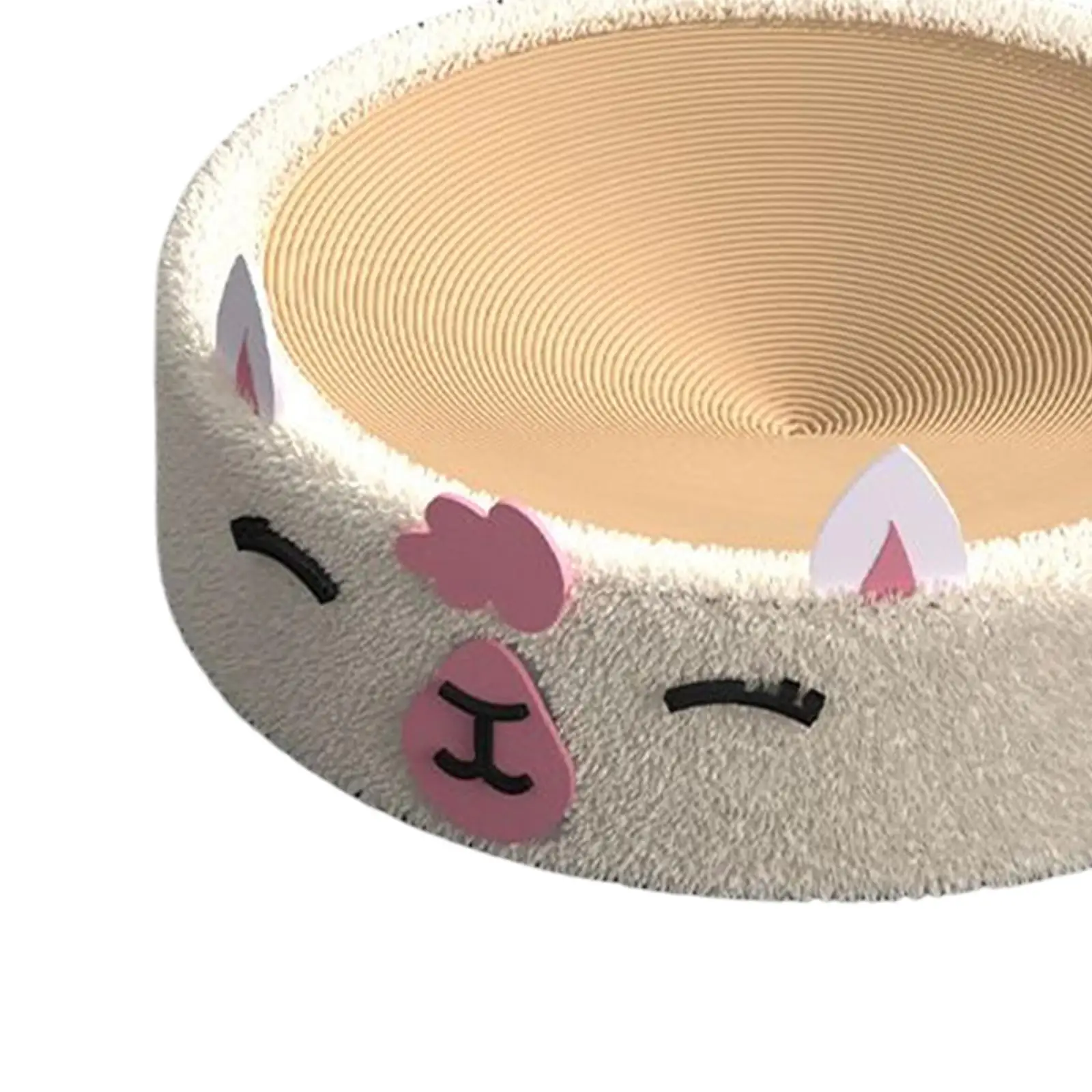 Cat Scratch Bed Sisal Mat Cartoon Alpaca for Claws Wear Resistant