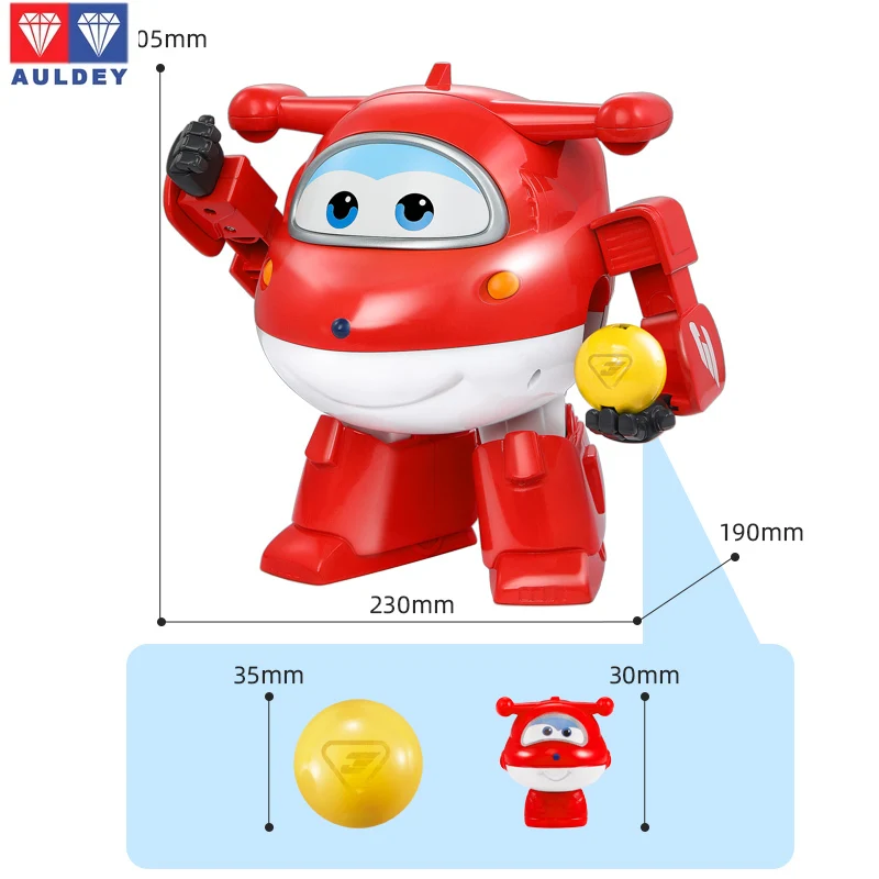 [In Stock] Auldey Super Original Wings Jett Surprise Capsule Machine Robot Children's Toy Blind Box Duo Li Gashapon Car