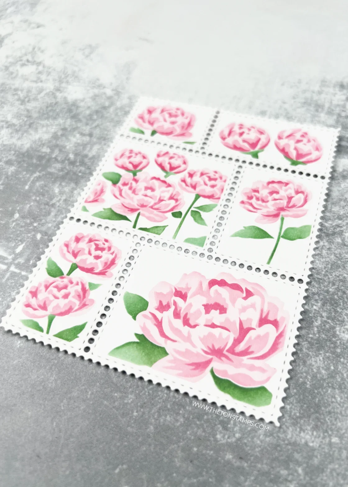 Peony Flower Mini Happy Pansy stencils Metal Cutting Dies Stamps For DIY Decorating Scrapbook Paper Card Album Embossing Craft view 3