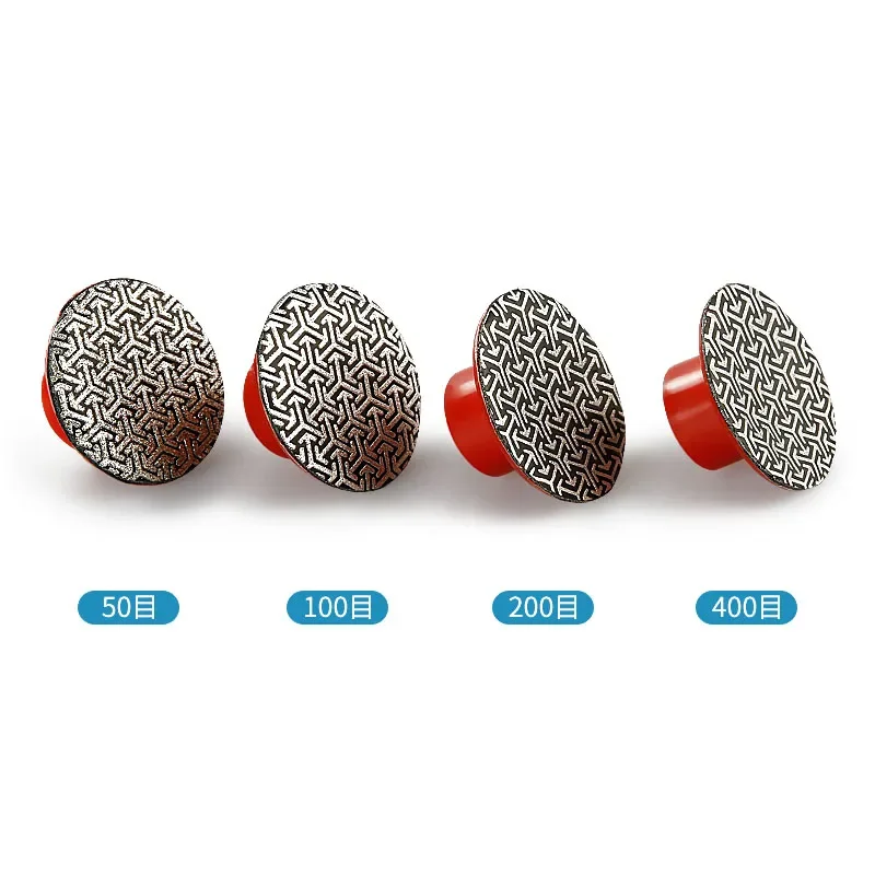 2 Inch 50mm Electroplated Diamond Polishing Grinding Pad Fast Removal Marble Stone Jade Ceramics Metal Small Sanding Disk