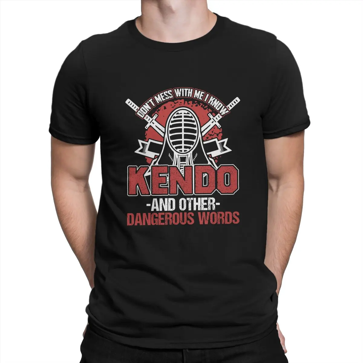 Kendo I Know Kendo T Shirt Punk Men Polyester Tees Summer Clothing Harajuku Crewneck TShirt