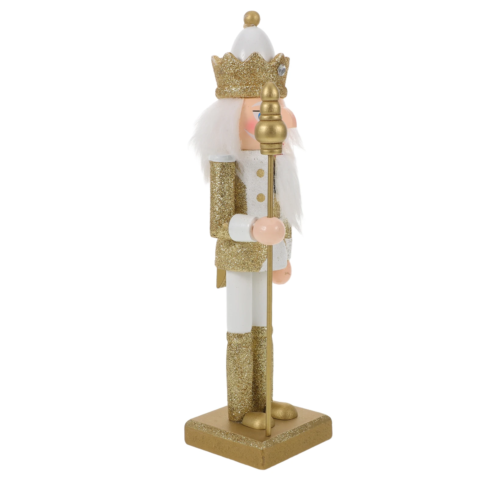 

Nutcracker Ornament Holiday Decorations for Home Festival Party Desktop Centerpieces Tables Christmas Figurines Fireplace