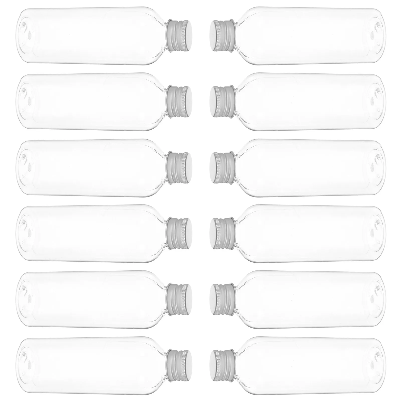 

20 шт. креативных портативных косметических флаконов, прозрачные многоразовые пластиковые маленькие дозаторы для лосьона, шампуня, геля для душа