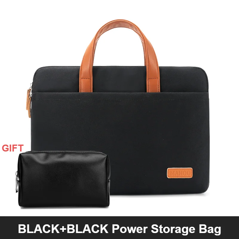 Portable Laptop Bags with Power Storage Case for 13-16 Inch Macbook Huawei Asus Dell Business Light Laptop Briefcase Bag Gifts