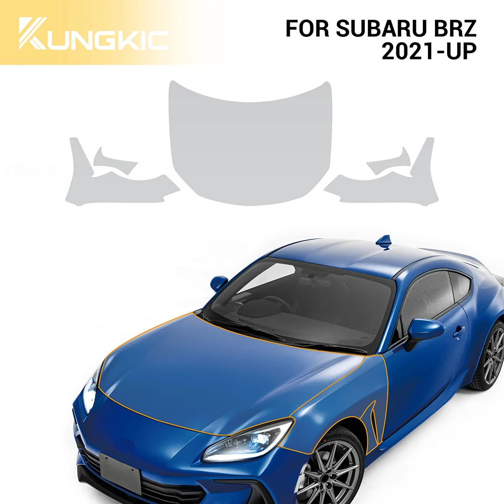 

TPU for Subaru BRZ 2021 2022 2023 Car Invisible Transparent Body Film Engine Fender Rear Sticker Accessories