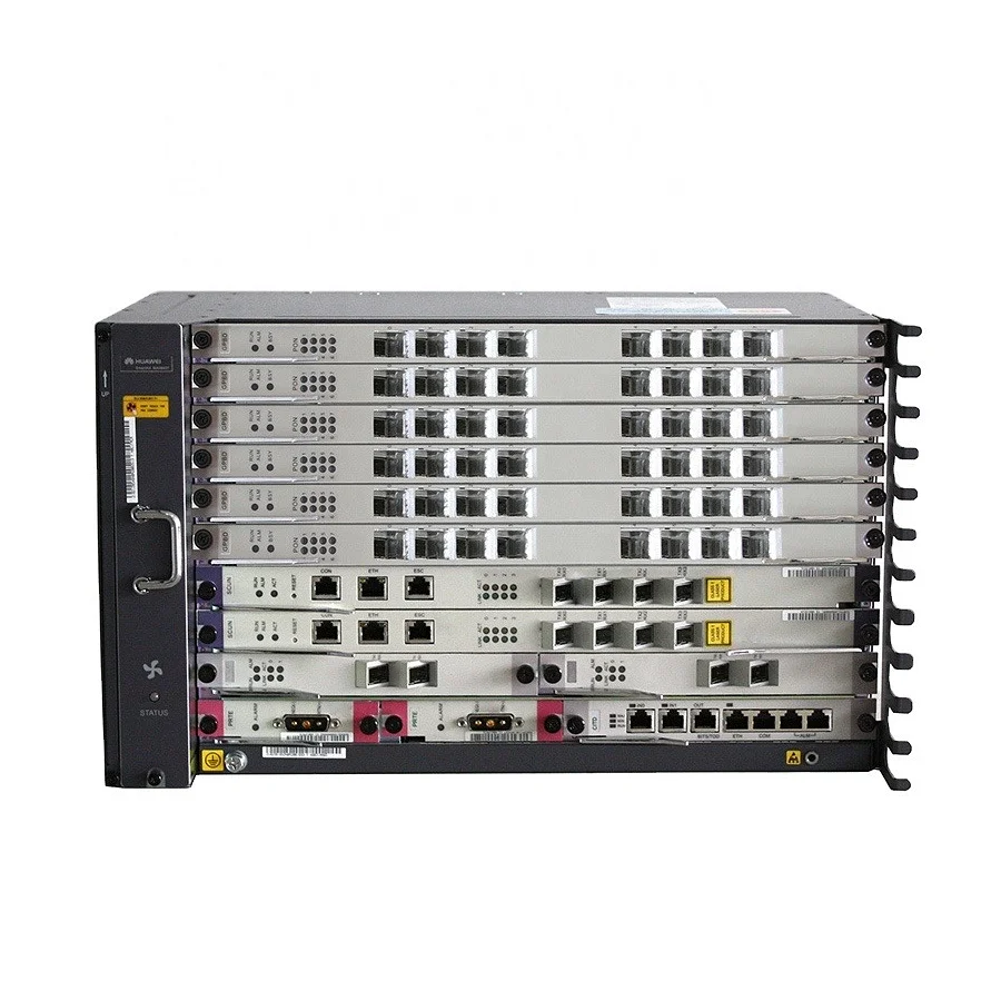 FTTH 19 inch GPFD 16ports Opitc Line Terminal OLT SmartAX MA5683T 1G 10G uplink SCUN*2 X2CS*2 PRTE*2 GPON/EPON OLT