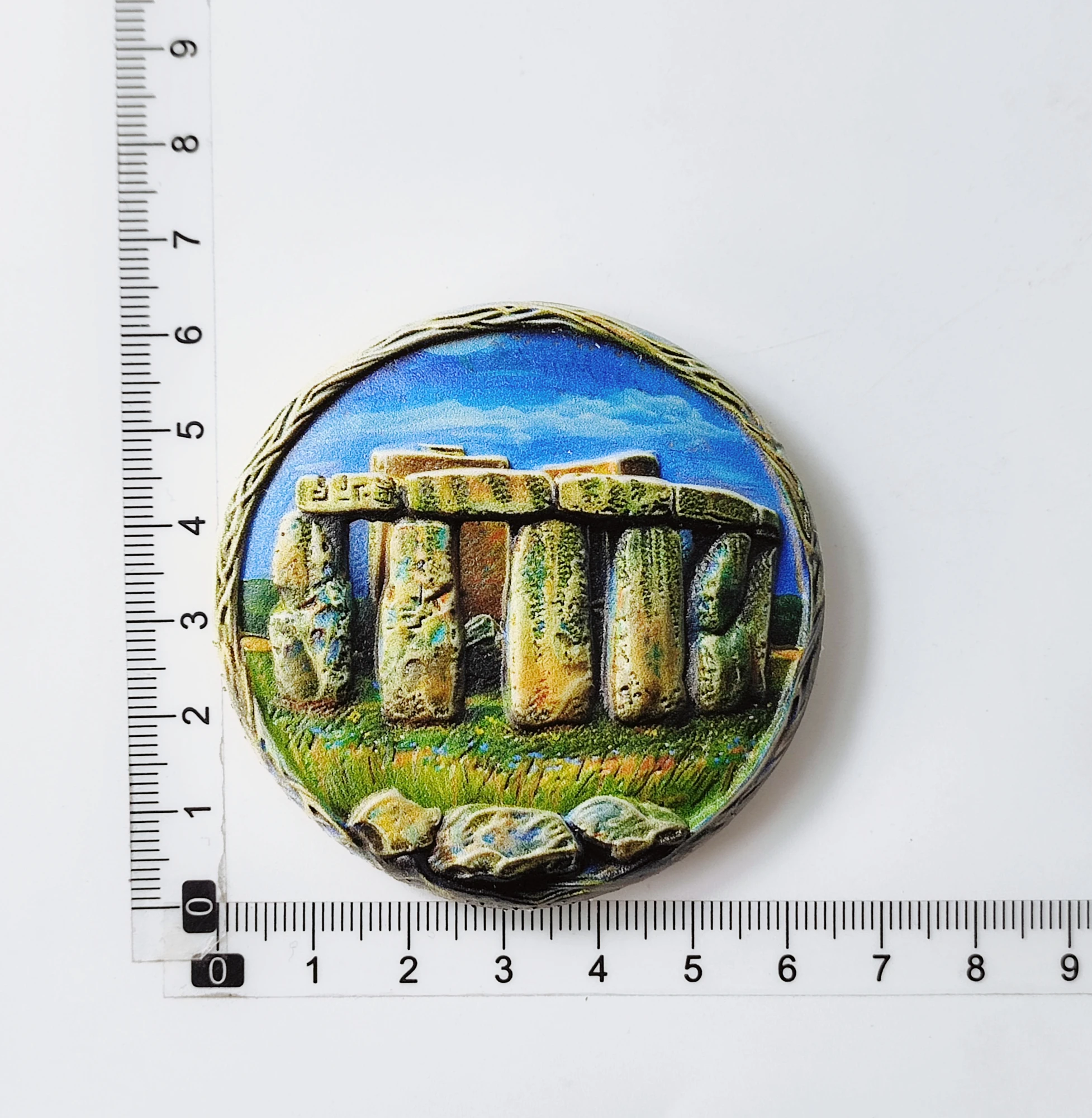 ثلاثية الأبعاد Stonehenge المملكة المتحدة مغناطيس الثلاجة هدية تذكارية الراتنج الثلاجة المغناطيسي ملصق جمع ديكور المنزل #2