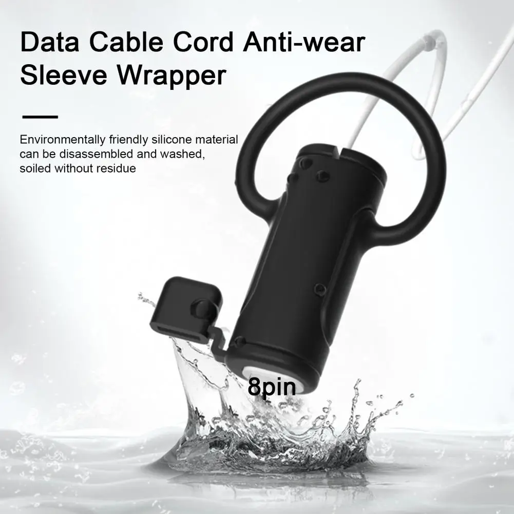 Charger Cable Winder  Reliable Strong Wrapping Dual-Head  Phone Charger Cable Interface Protective Case