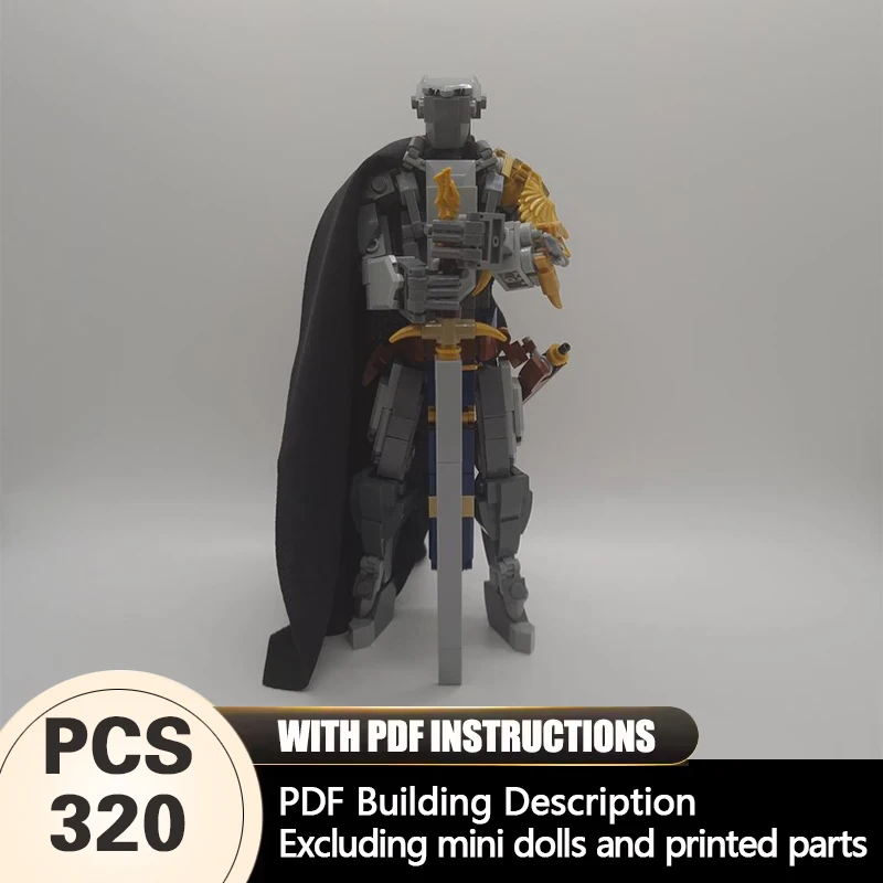 Creative Series Model MOC Building Bricks Justice Warrior Modular Technology Gifts Holiday Assemble Toys Suit Display