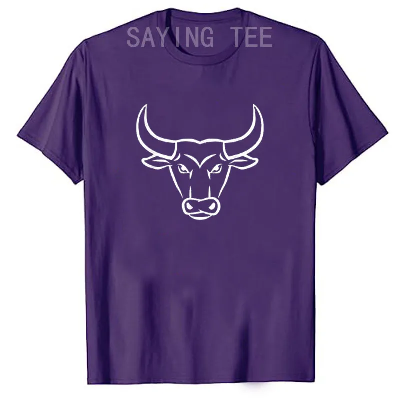 قميص الثور - هدية رعاة البقر المضحكة للمزارعين الماشية الرجال تي شيرت غاضب الثور رئيس ووجه مع قرون Y2k تصميم جرافيك تي شيرت