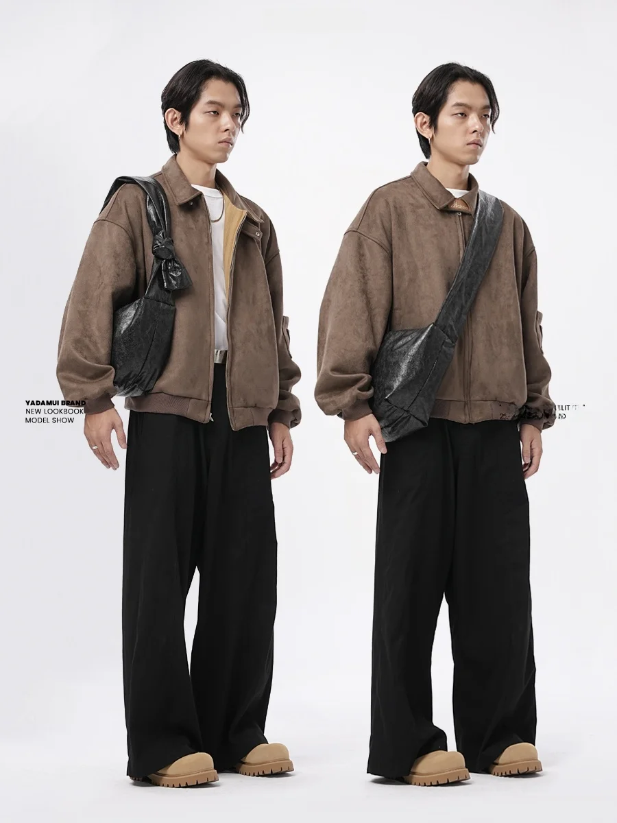 حقيبة كتف ريترو سلي زلابية aped مع تصميم مطوي حقيبة كروس ex Street Trend جلد PU ناعم جديد 2025