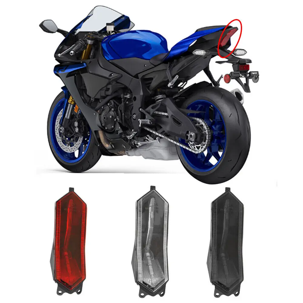 LED Integrated Tail Light Brake Turn Signal For Yamaha YZF R1 / R1M / R1S 2015-2020  YZF-R6 2017 -2020  R7 2022 2023