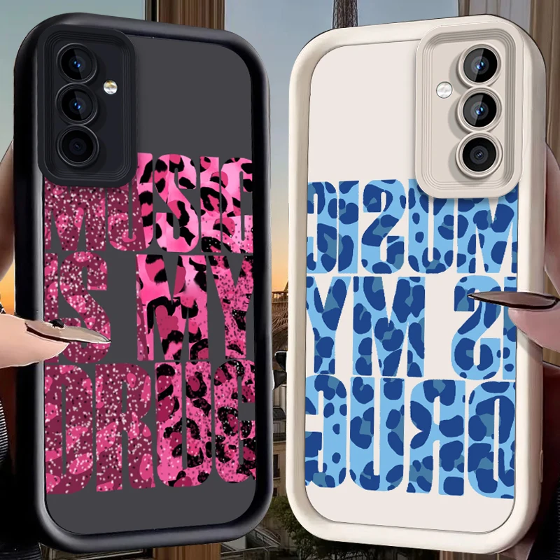 Leopard Print Case for Samsung Galaxy S25 Ultra Plus S24 S23 S22 S21 S20 FE A73 A72 A71 A56 A55 A54 5G A52 A52S A51 4G Cover