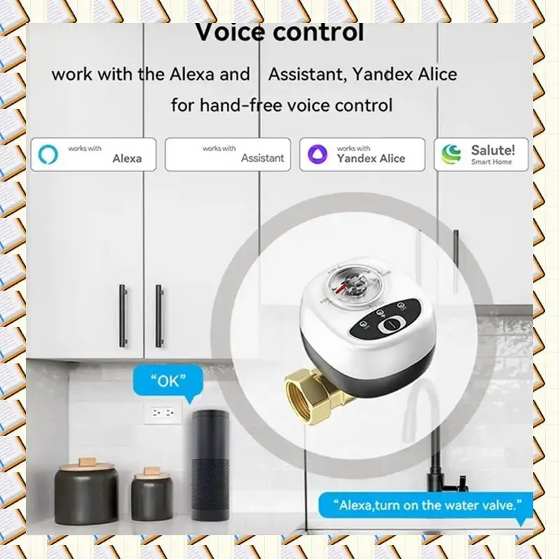 

A14M Zigbee умный контроллер клапана Ewelink шаровой клапан приложение дистанционное управление IP65 водонепроницаемый водяной клапан работает для Alexa