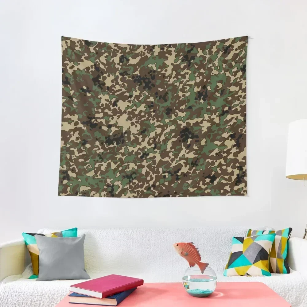 Japanese Winter Flecktarn Tapestry Aesthetic Room Decor House Decorations Tapestry