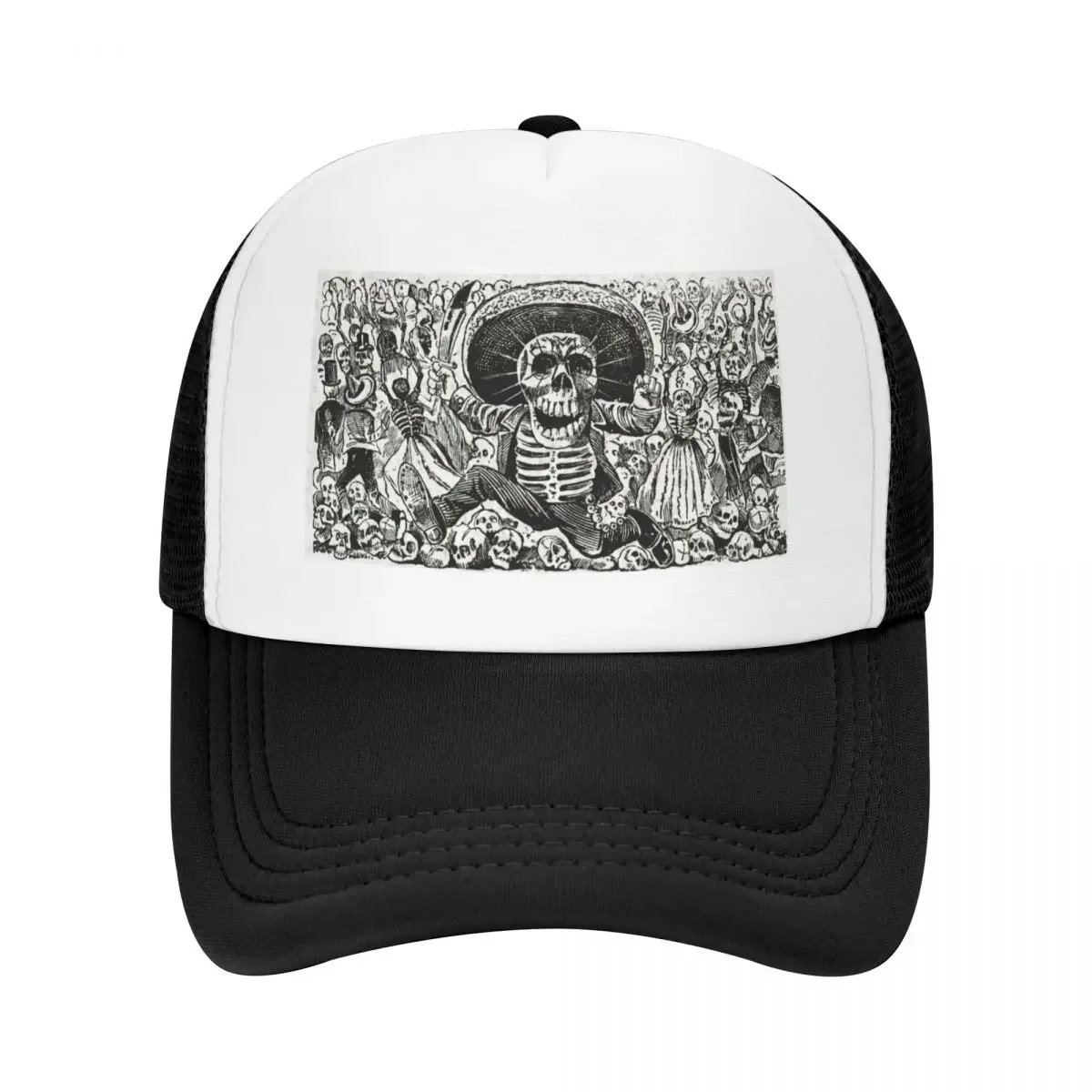 Nueva gorra de béisbol Calaveras Oaxaquena de José Guadalupe Posada, gorra divertida de moda para la playa, gorra de marca para hombre y mujer