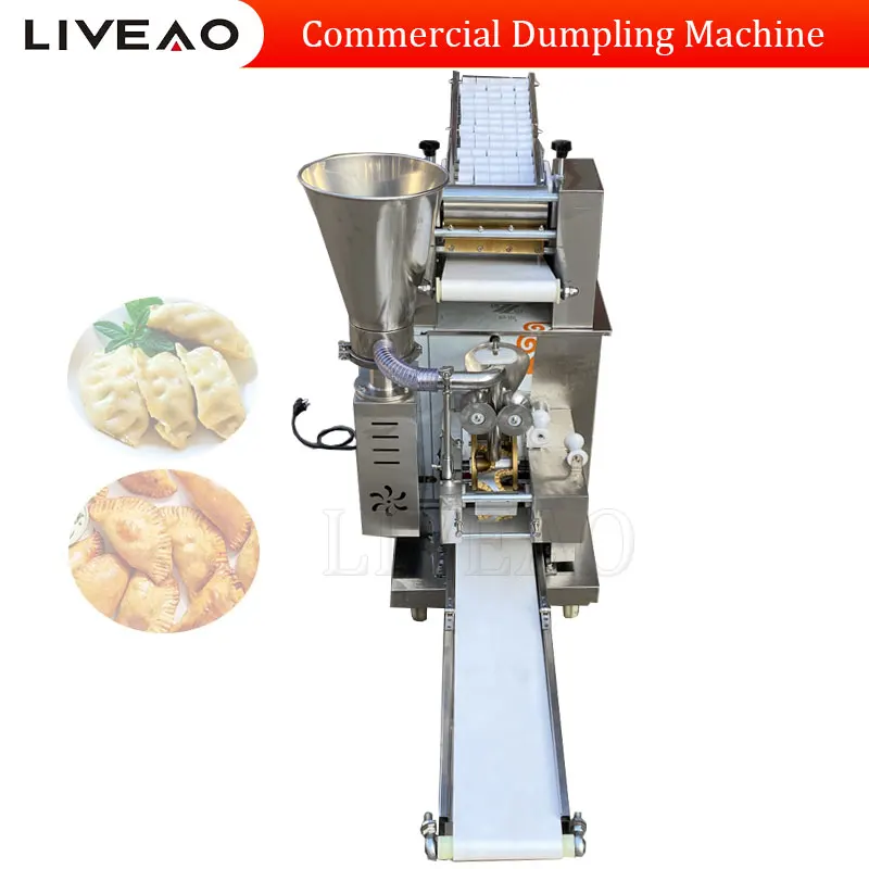 Automatic Momo Somosa Ravioli Machine Big Empanada Spring Roll Dumpling Samosa Making Machine