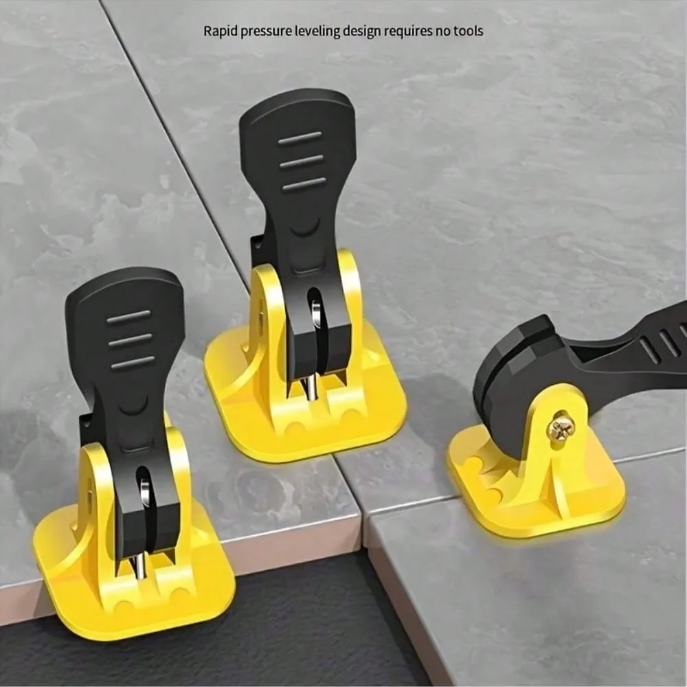 ​​Multisize Tile Leveling Tool Kit (1-3mm) - 100PCS Reusable Spacer Clips for Ceramic Floors​​