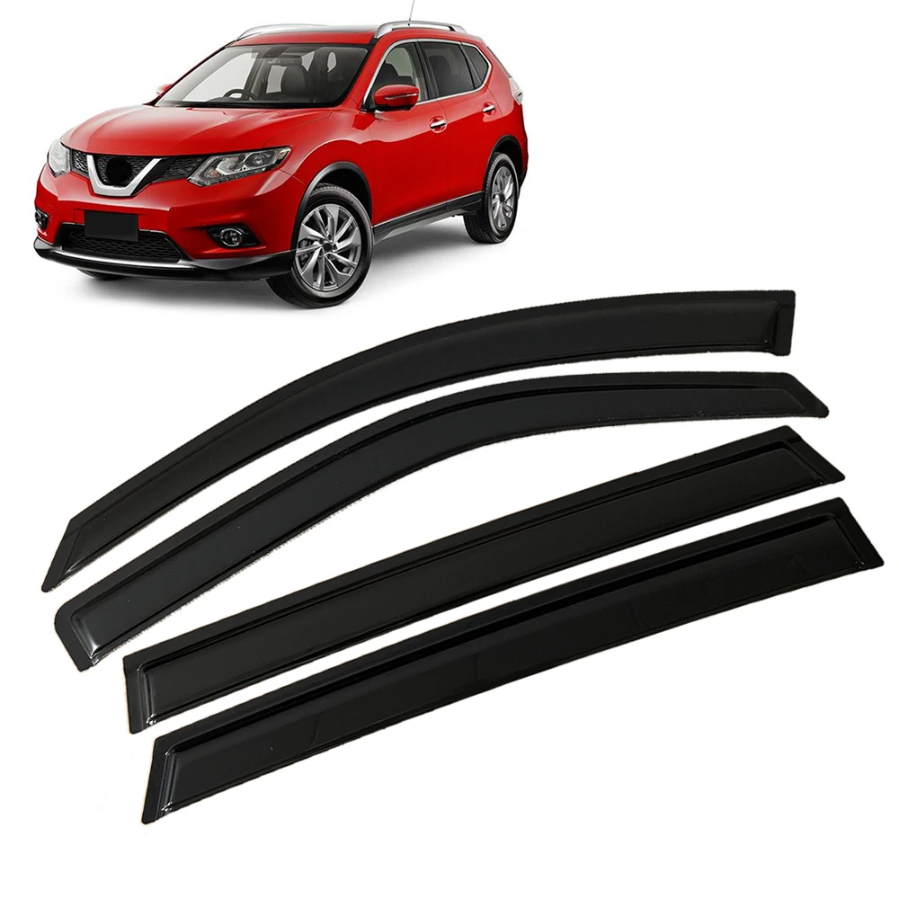 

Оконный козырек для Nissan X Trail T32 2014 2015 2016 2017 2018 2019, ветровые дефлекторы, защита от дождя, дверной козырек, вентиляционные шторы, вентиляционный козырек