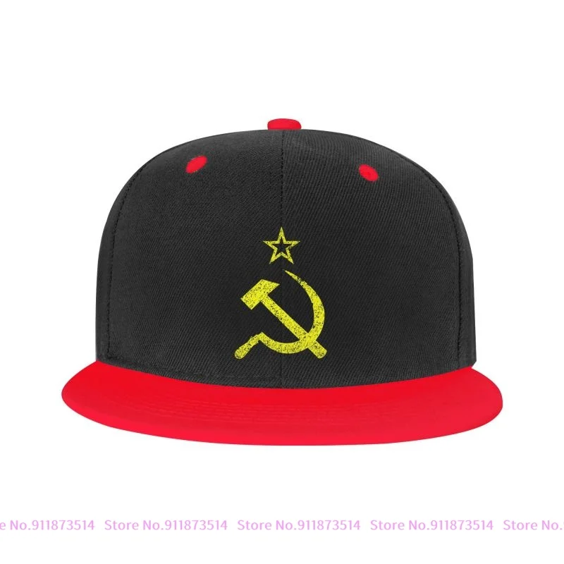 Cccp Logo Soviet Union Hammer Communism Russia Socialism Children Snapback Cap Colorful Teenager Baseball Caps