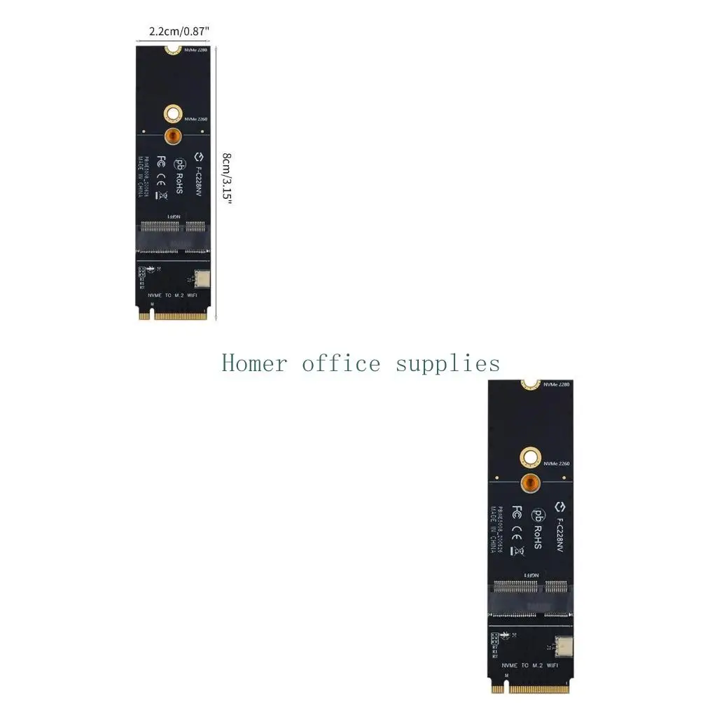 

K43B NGFF M-key to A+E Slot Adapter for Computer M-key to A+E or E-Key