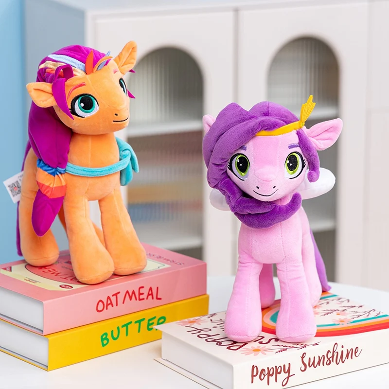 30 cm My Little Pony Kawaii Plüschtiere Cartoon Pferd Tiere Gefüllte weiche Plüschpuppen Perfekt für Geburtstags- und Weihnachtsgeschenke