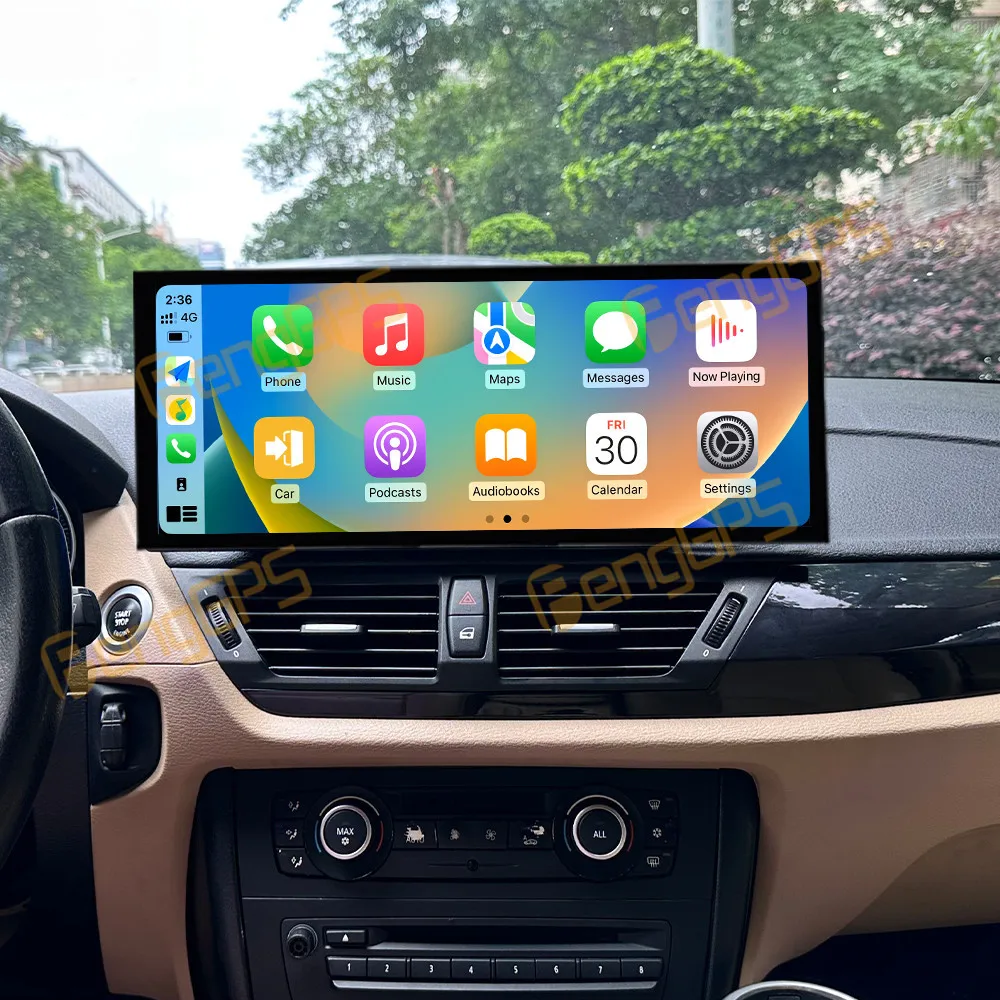 

15,8-дюймовый автомобильный радиоприемник CarPlay Android 14 для BMW X1 2009-2016, мультимедийный плеер с сенсорным экраном, GPS-навигация, головное устройство DSP Auto