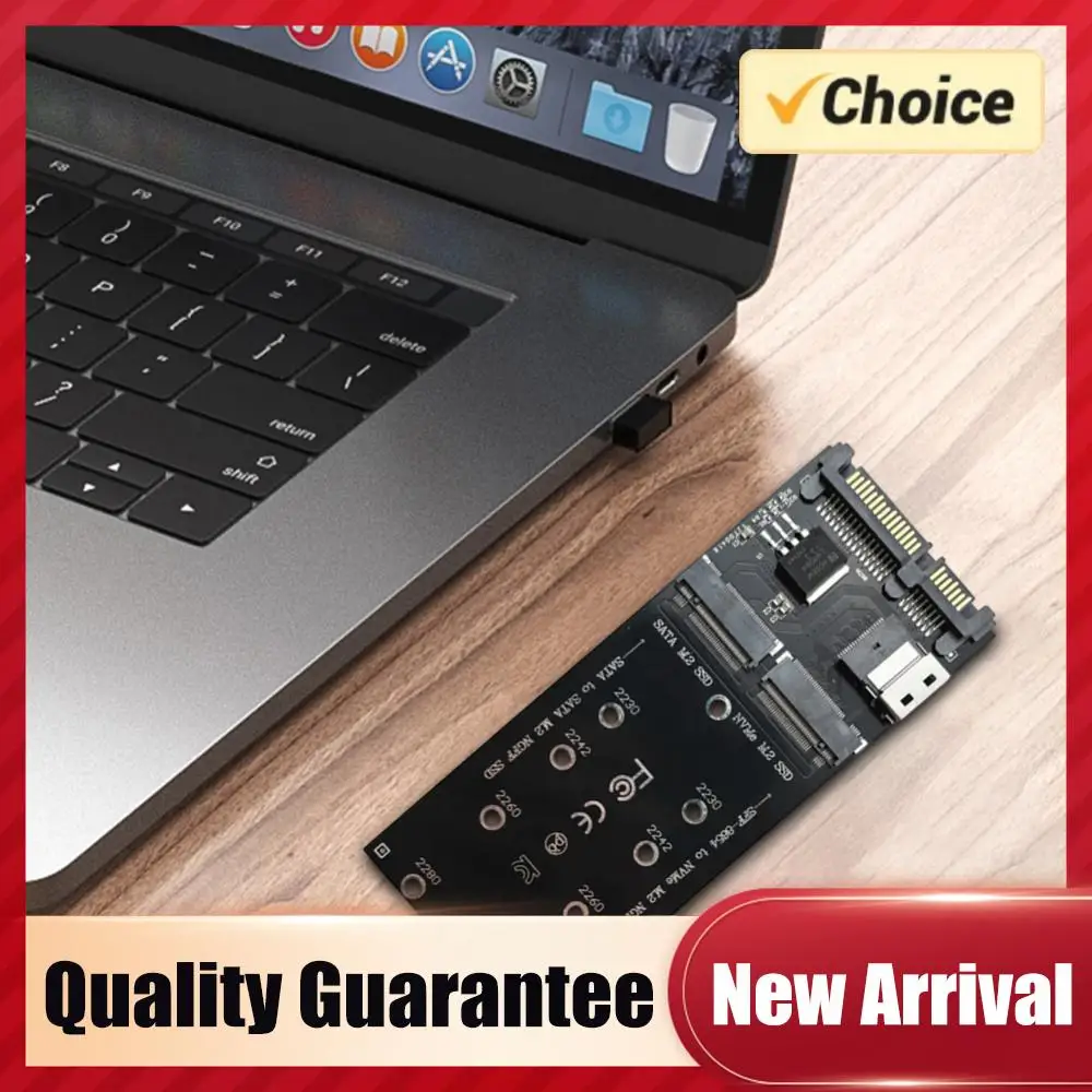 

Адаптер M.2 на SATA, конвертер SFF-8654 в M2 NVME SSD, 22-контактный адаптер SATA на M2, комбинированная карта расширения 2 в 1, совместимая с материнской платой