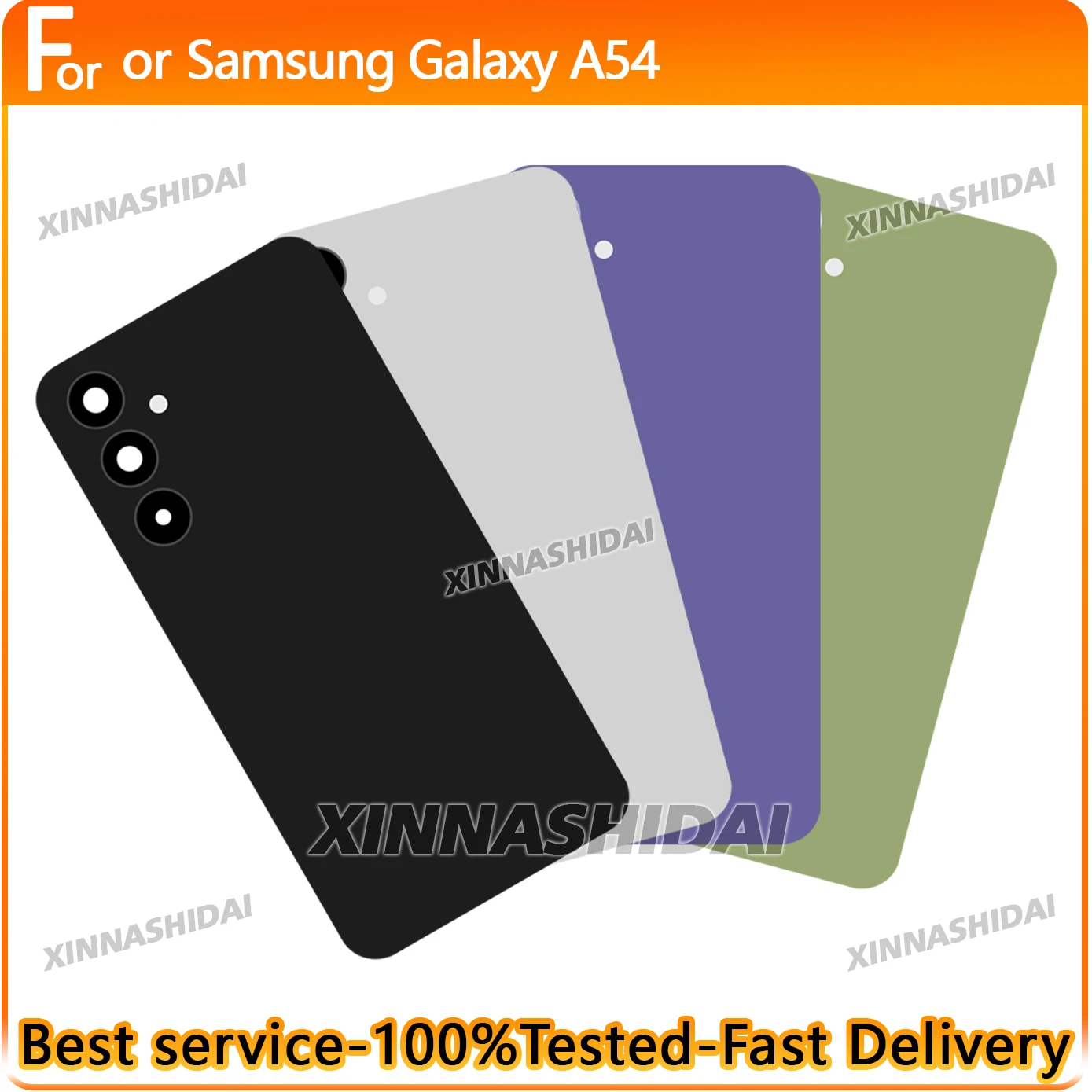 For Samsung Galaxy A54 New Battery Back Cover Replacement Accessories Super High Quality  Set Mobile Phone Repair Parts